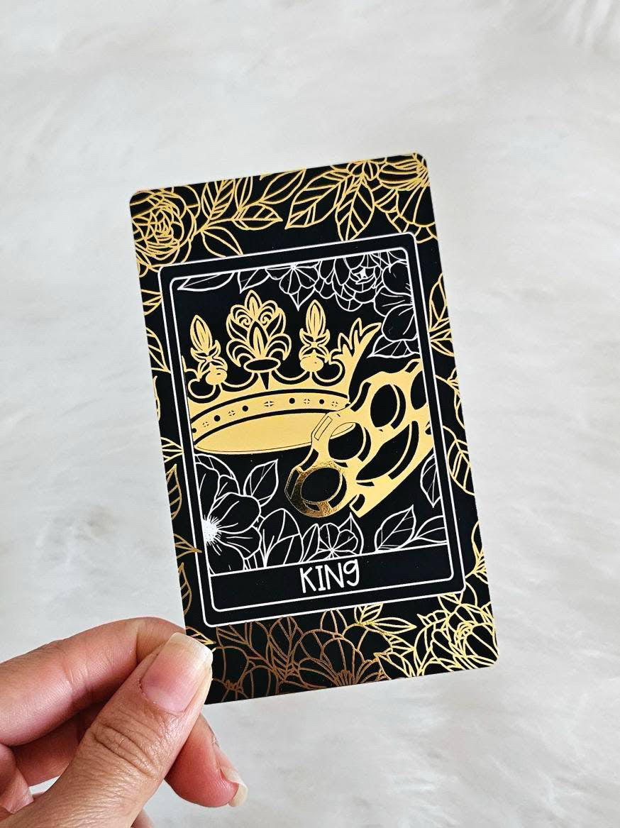 King Tarot Card