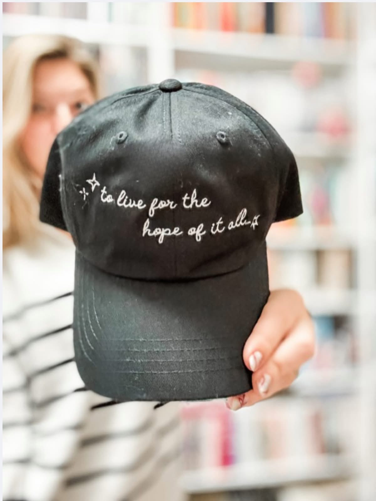To Live for the Hope of It All hat