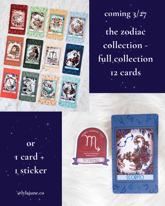 The LJC Limited March 2026 - The Zodiac Collection (Final Sale, One Run Only)