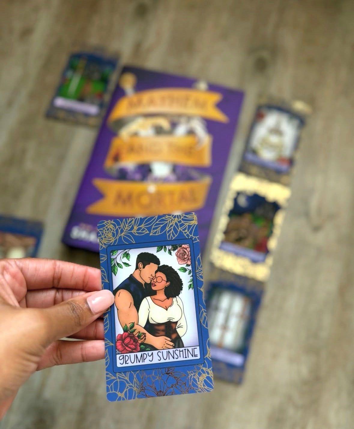 Mayhem And The Mortal by Shanora Williams Foiled Tarot Set