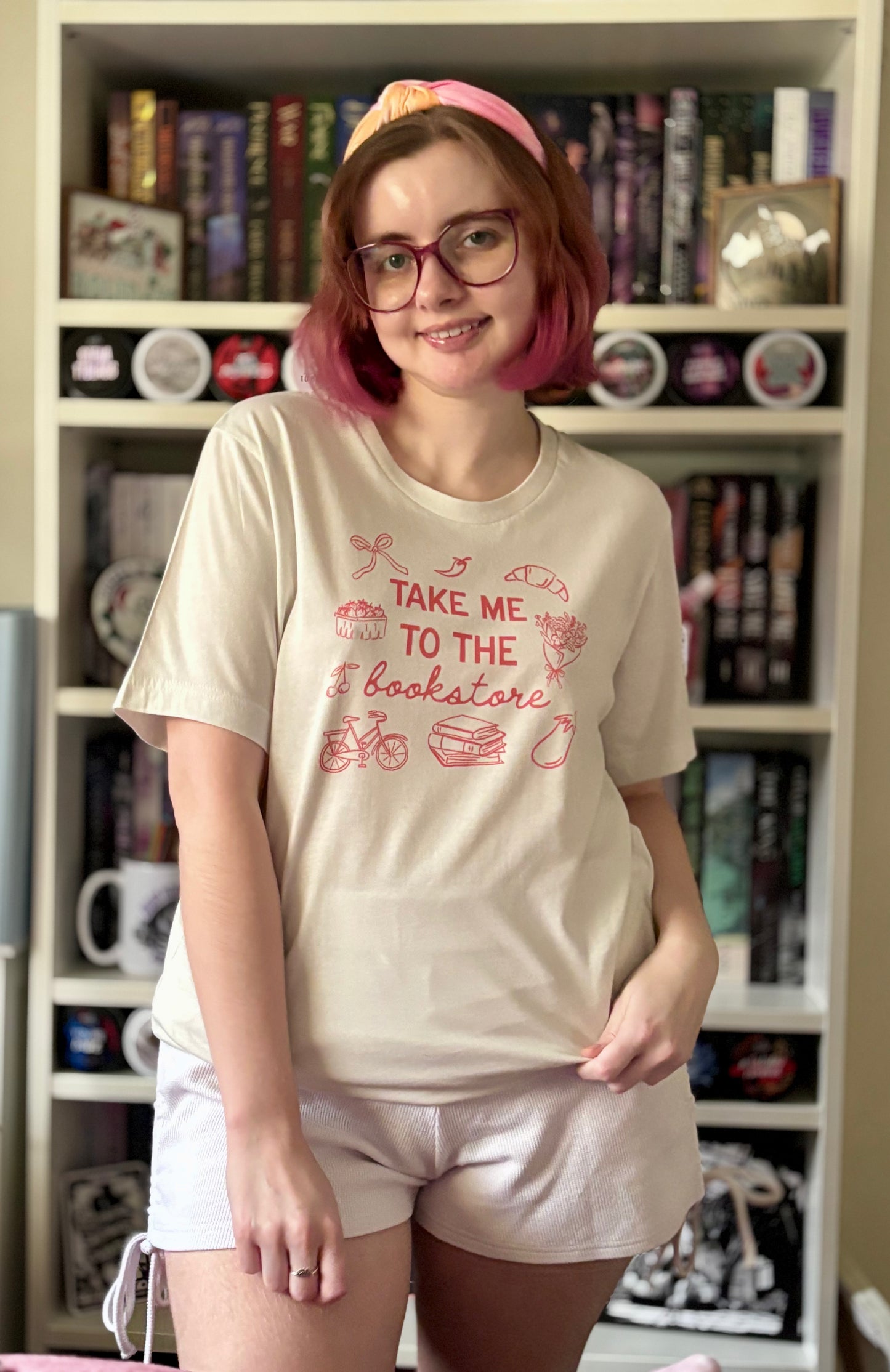 Take Me To The Bookstore t-shirt