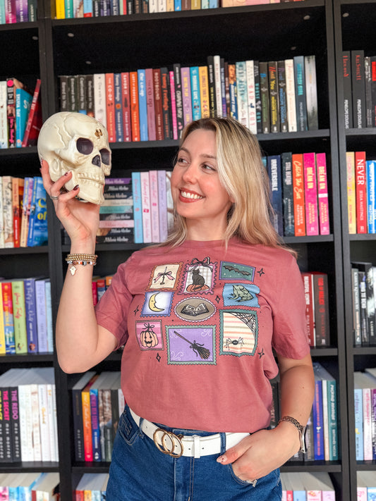 Halloween Postage Stamps t-shirt