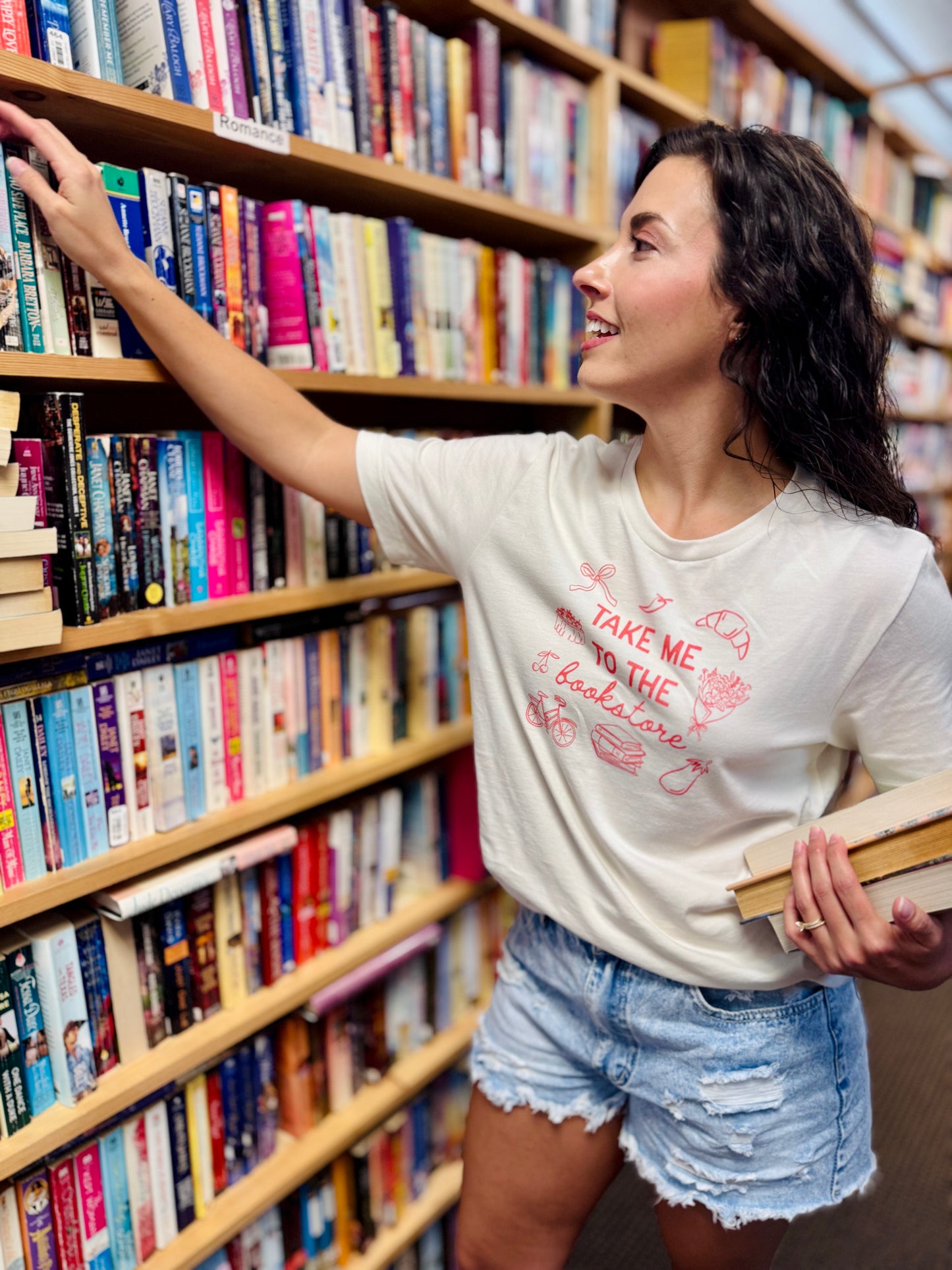 Take Me To The Bookstore t-shirt