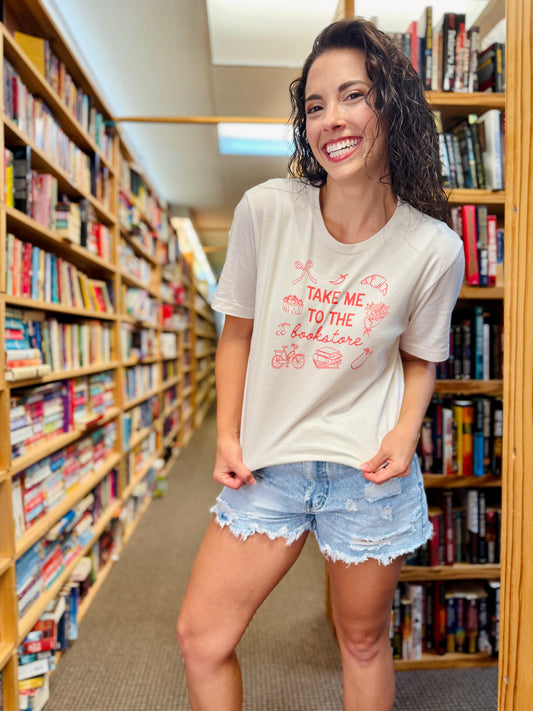Take Me To The Bookstore t-shirt