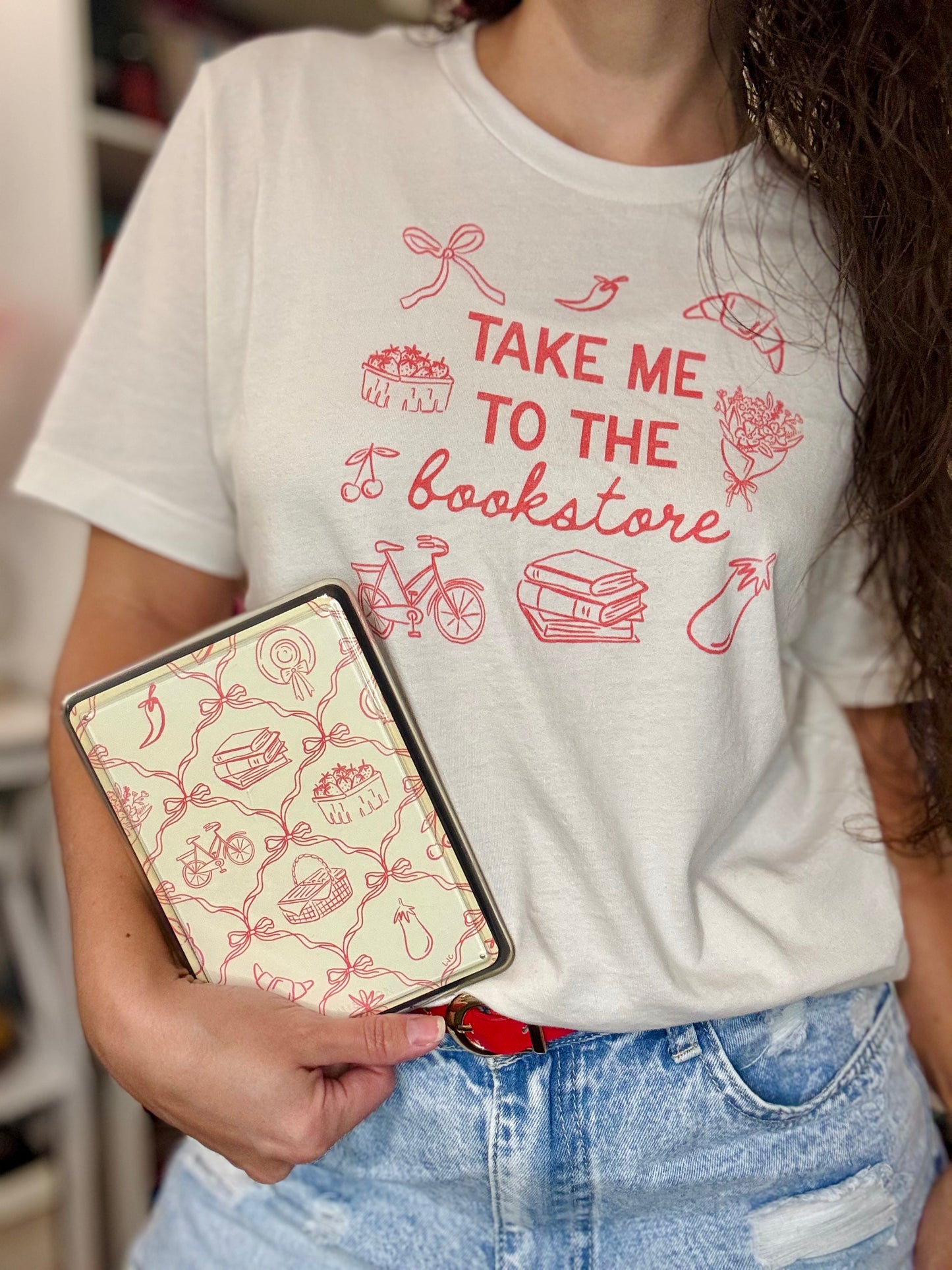 Take Me To The Bookstore t-shirt