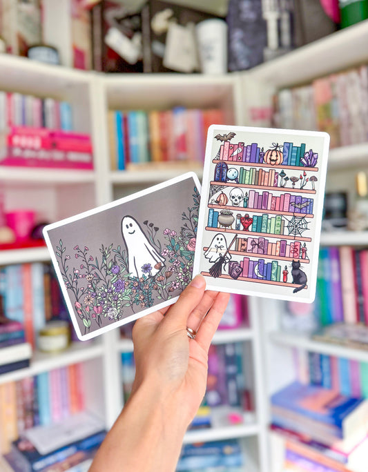 Halloween Postcard / Kindle Insert Set