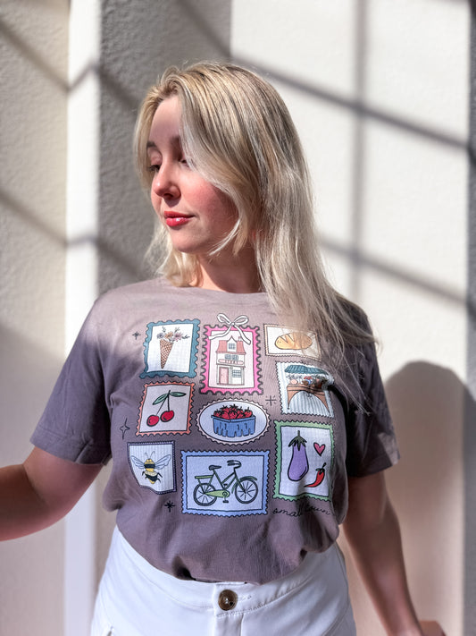 Small Town Postage Stamps t-shirt