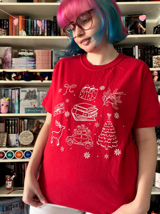 Christmas Icons heavyweight t-shirt