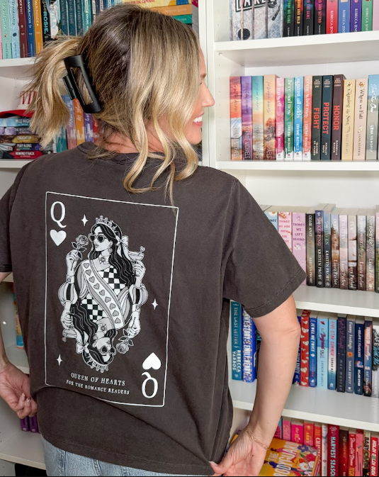 Queen of Hearts Heavyweight Garment Dye Tee