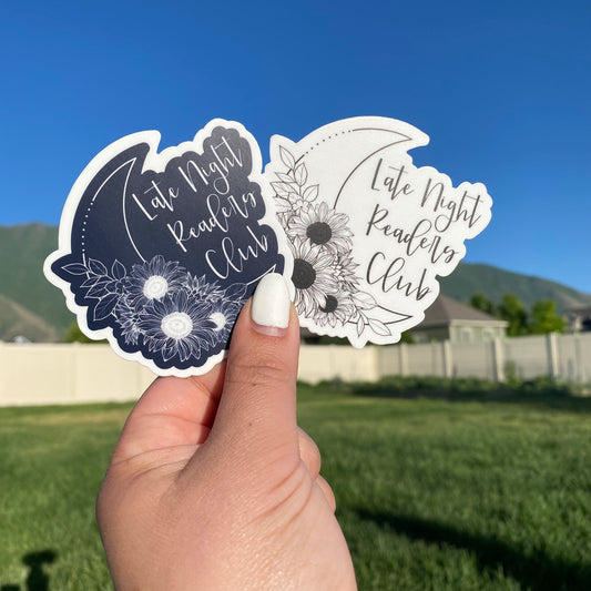Late Night Reader Club magnet