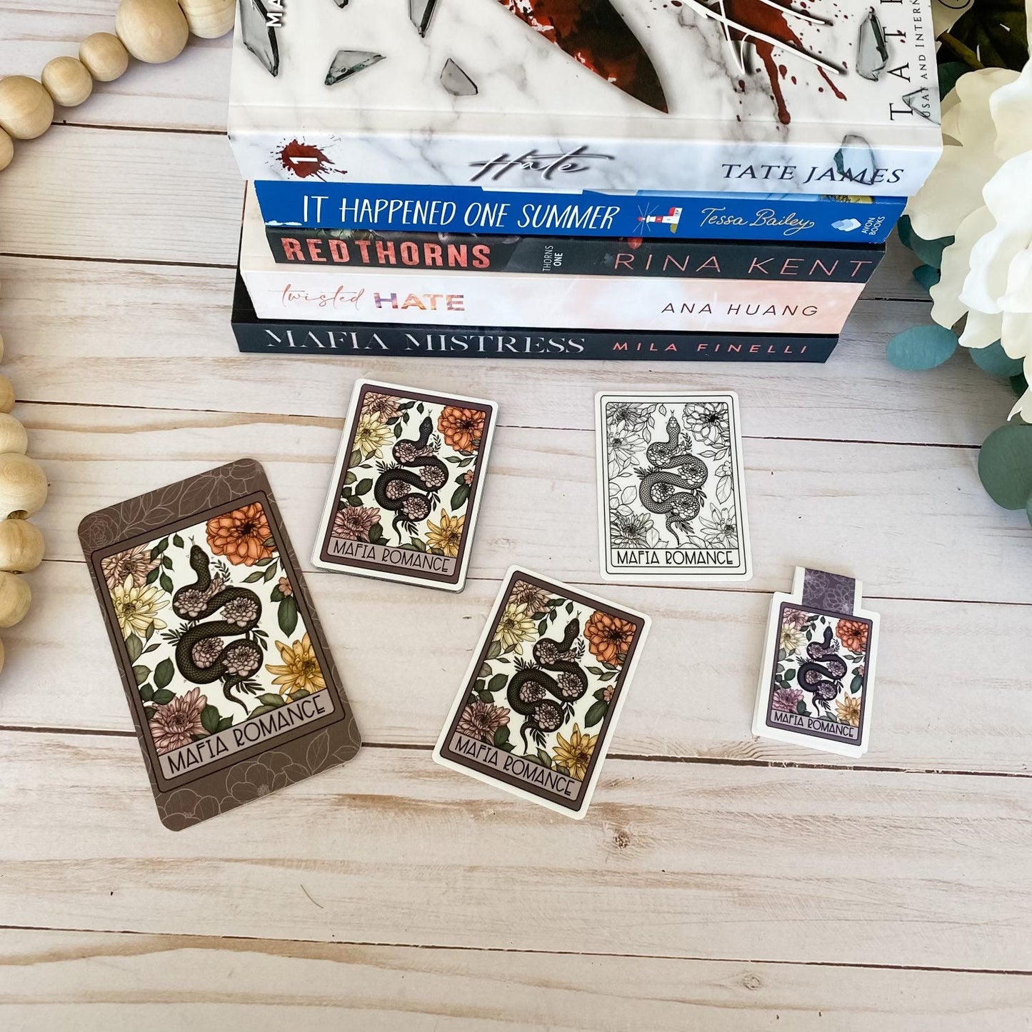 Mafia Romance Tarot Card magnet