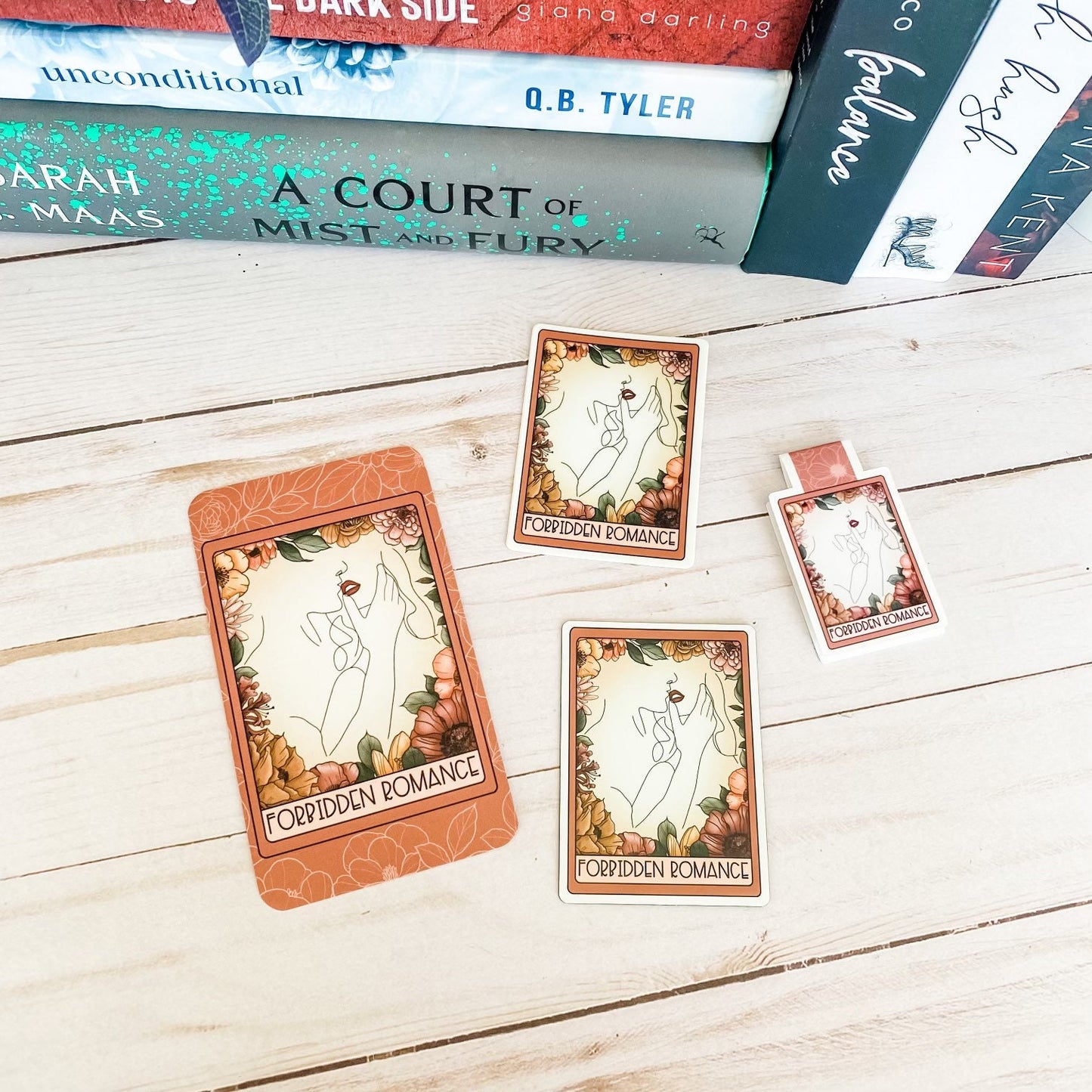 Forbidden Romance Tarot Card magnet