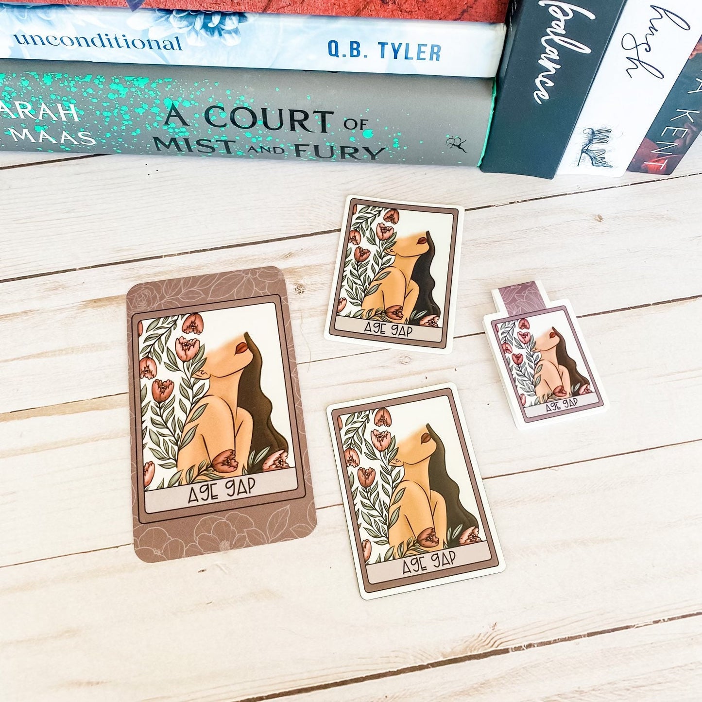 Age Gap Romance Tarot Card Book Trope magnet
