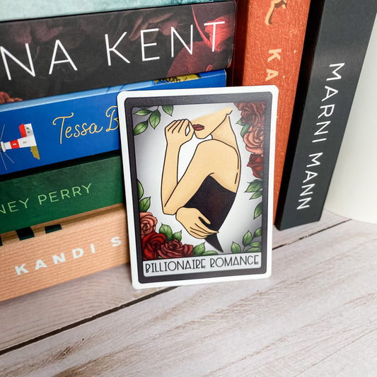 Billionaire Romance (Woman) Tarot Card Book Trope magnet