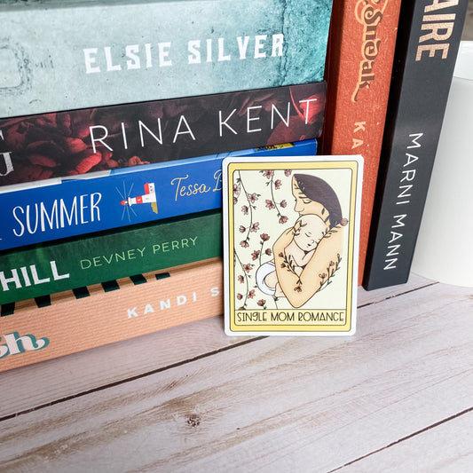 Single Mom Romance Tarot Card magnet