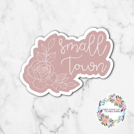 Small Town Romance Trope sticker