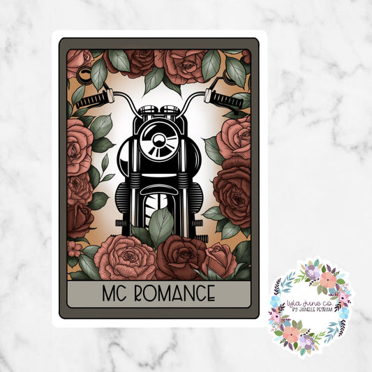 MC Romance Tarot Card sticker