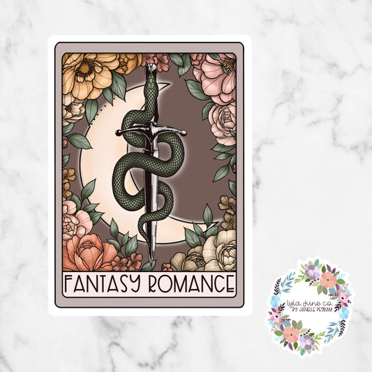 Fantasy Romance Tarot Card sticker