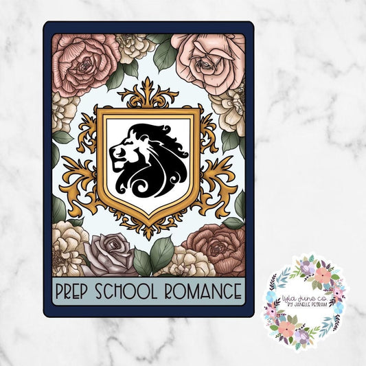 Prep School Romance Tarot Card sticker