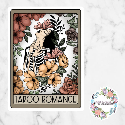 Taboo Romance Tarot Card sticker