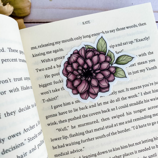 The Kate Moody Flower sticker