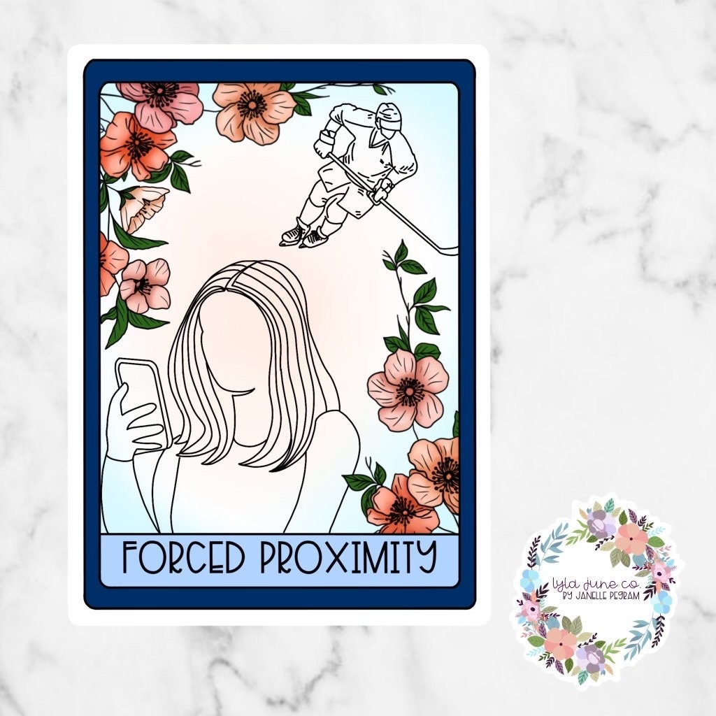 Forced Proximity Tarot Card sticker - Meet Your Match by Kandi Steiner