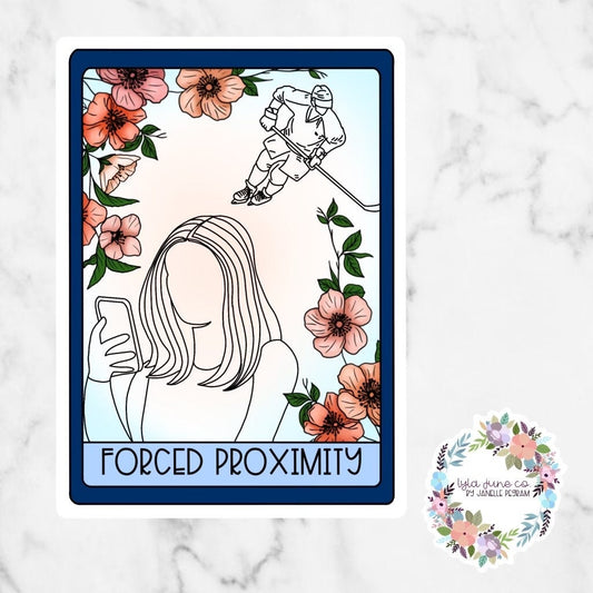 Forced Proximity Tarot Card sticker - Meet Your Match by Kandi Steiner
