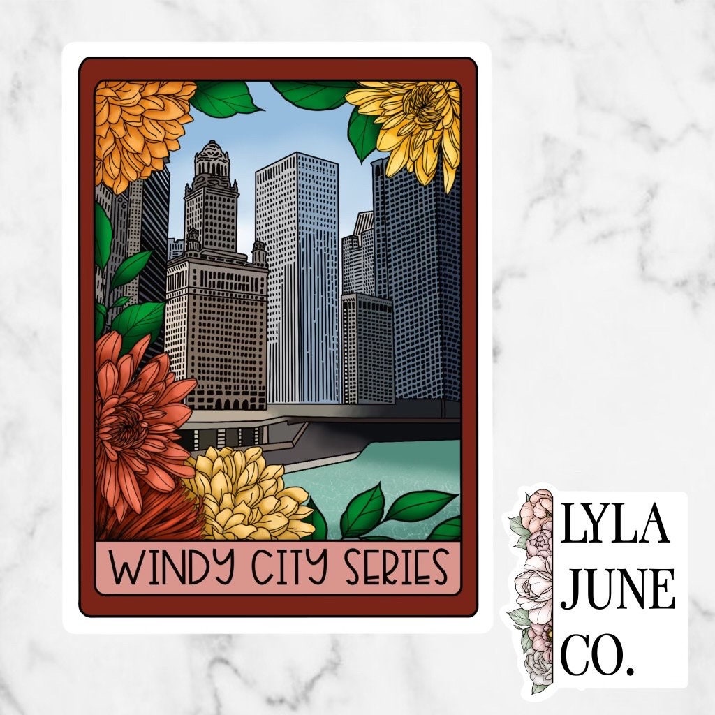 Windy City Series Tarot Card sticker - Windy City Series by Liz Tomfor ...