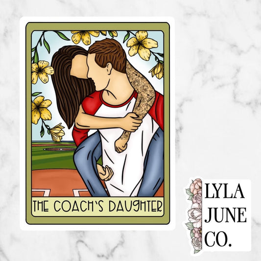 The Coach’s Daughter Tarot Card sticker - Caught Up by Liz Tomforde