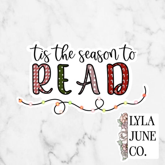 Tis The Season to Read sticker