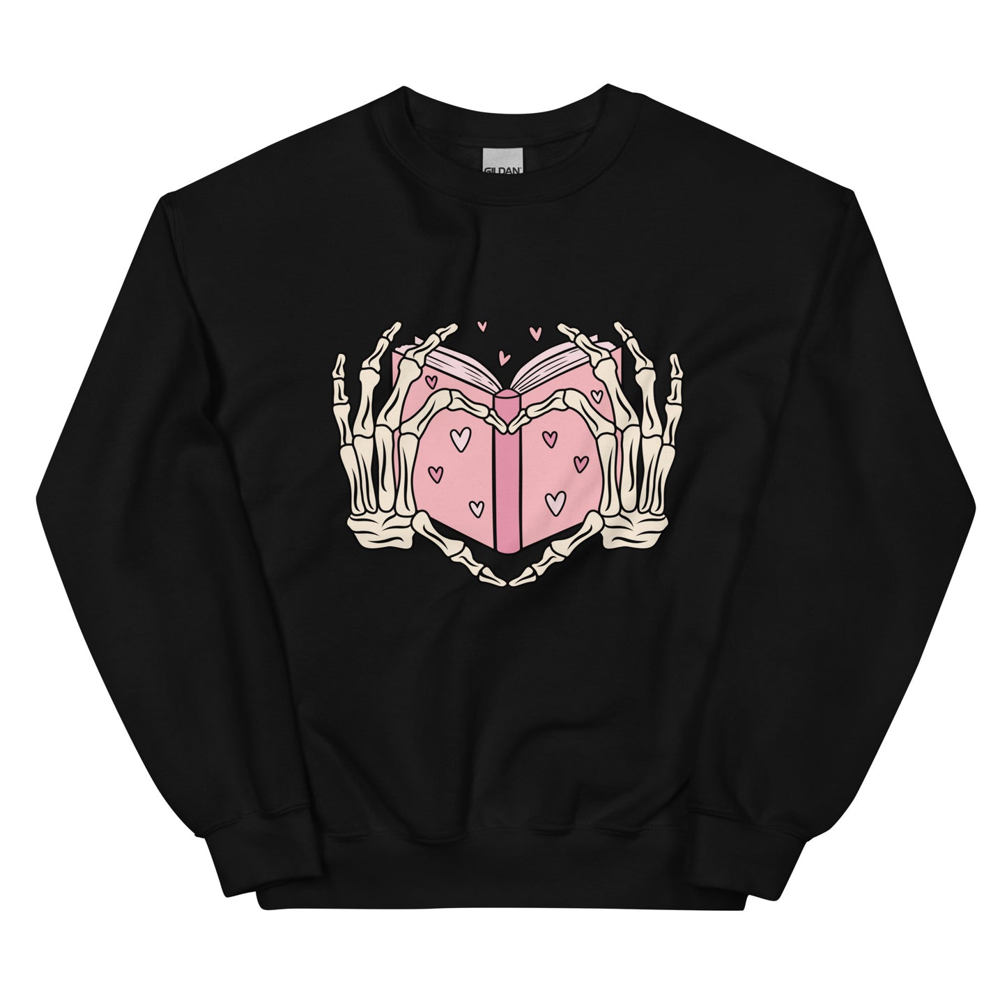 Skeleton Heart Hands Valentines Unisex Sweatshirt
