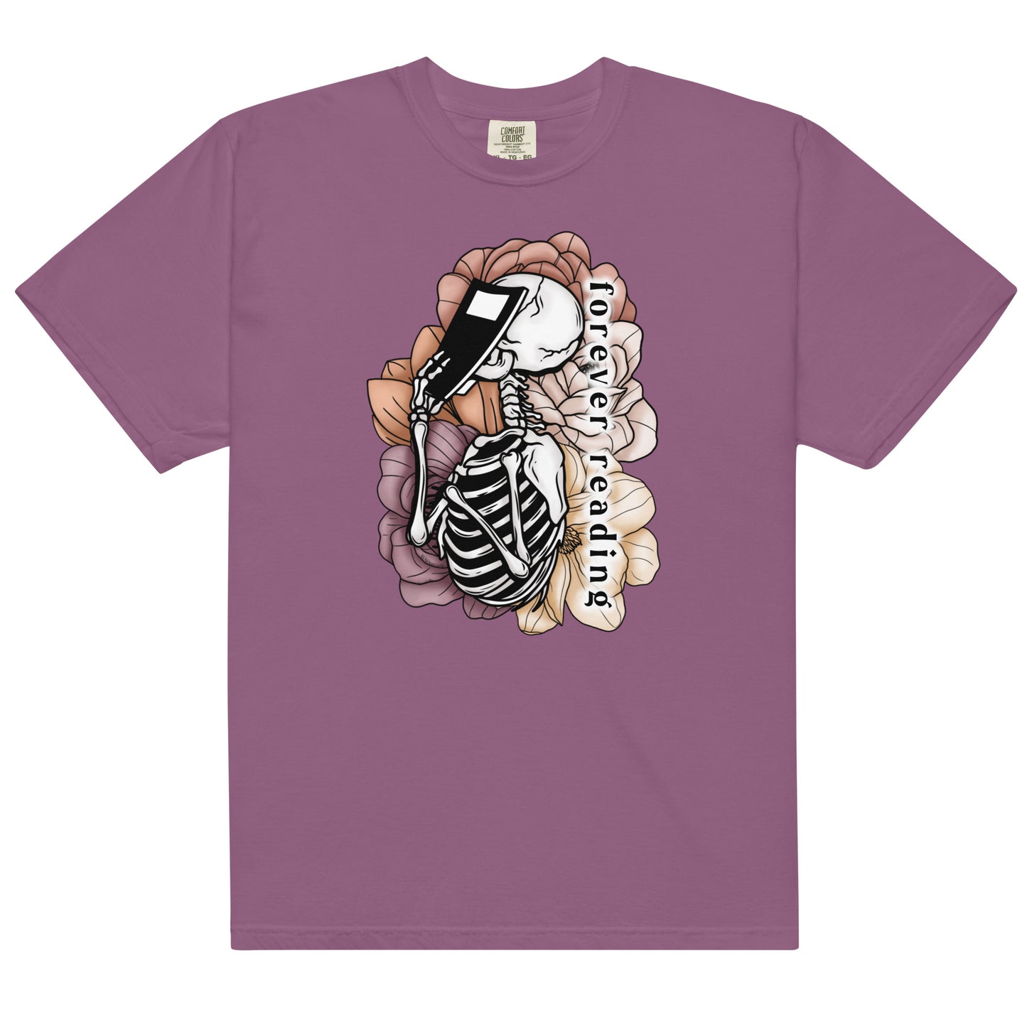 Forever Reading heavyweight t-shirt