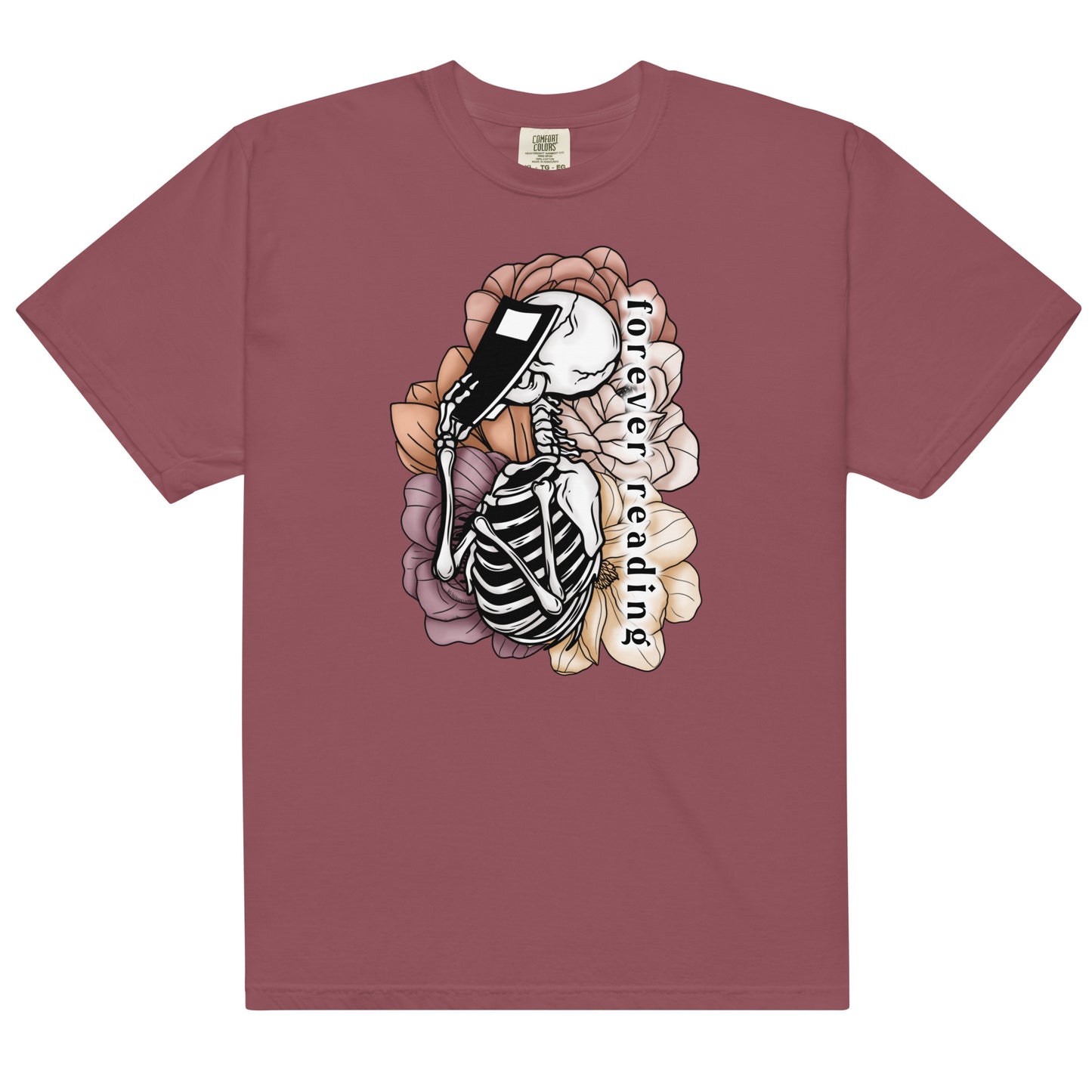 Forever Reading heavyweight t-shirt