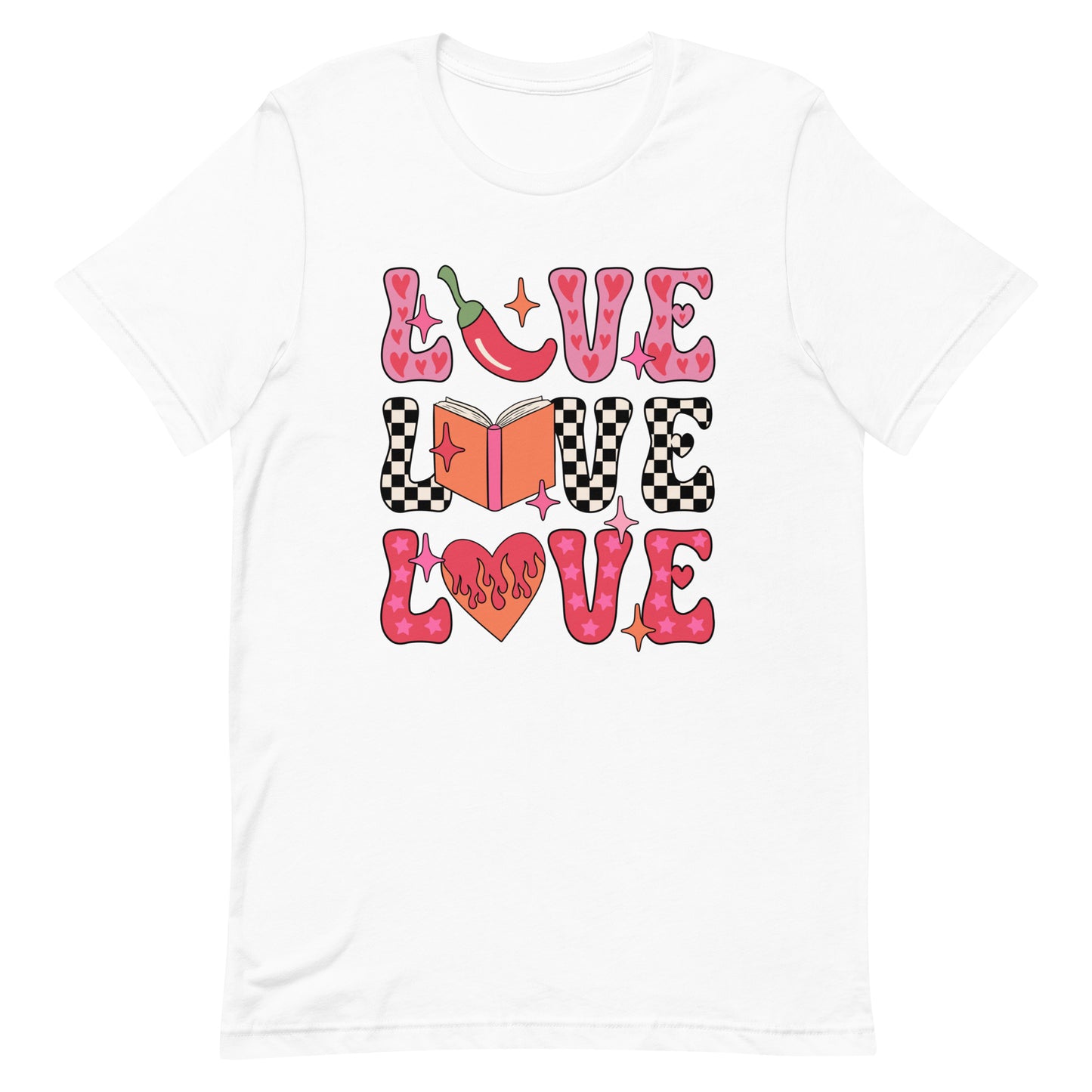 LOVE Valentines Unisex t-shirt