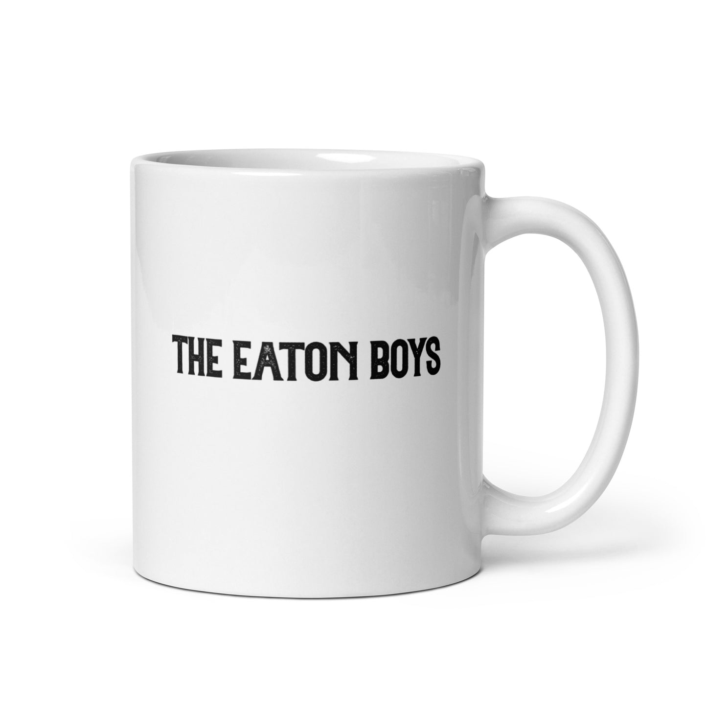 Elsie Silver The Eaton Boys / Chesnut Springs White glossy mug