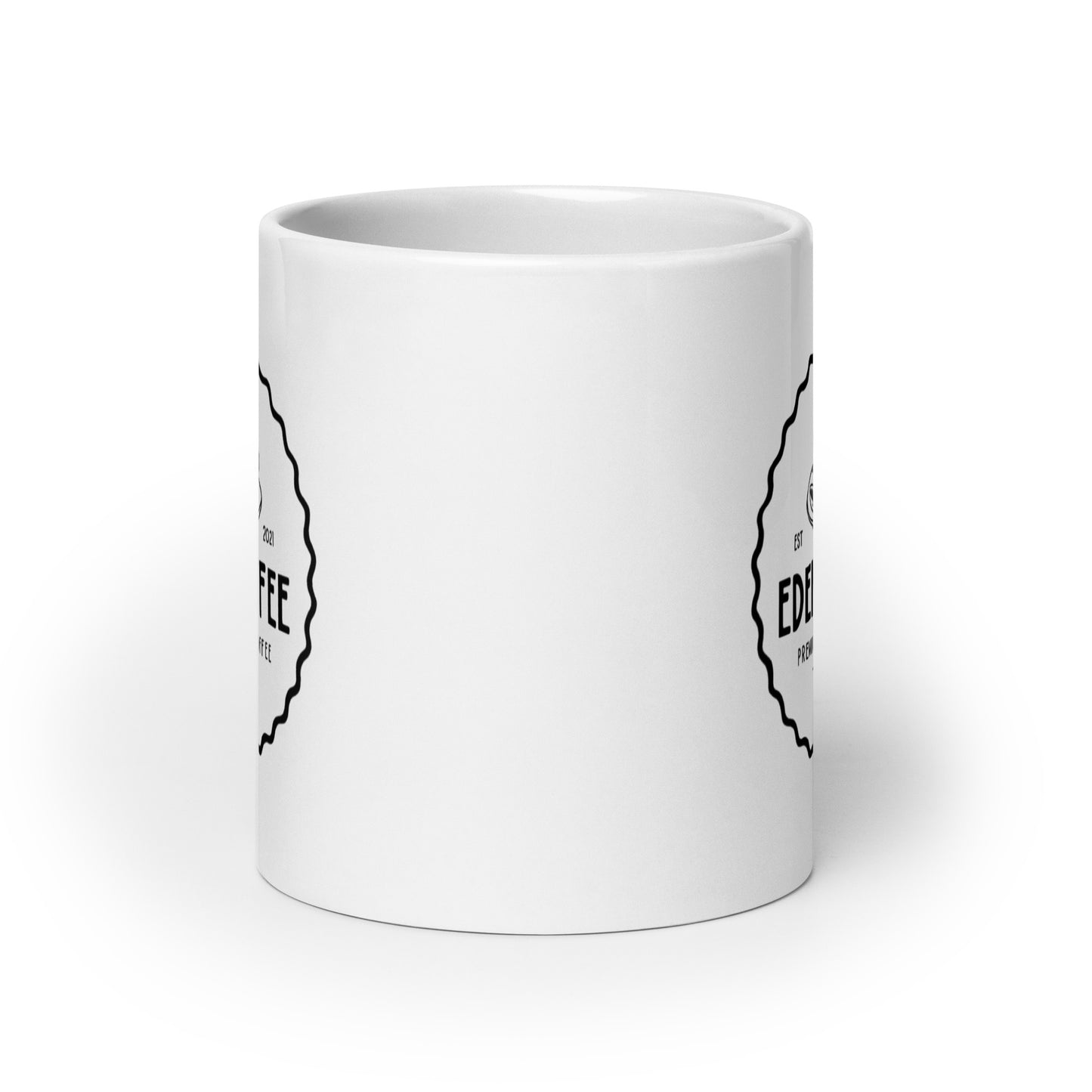 Eden Coffee Devney Perry White glossy mug