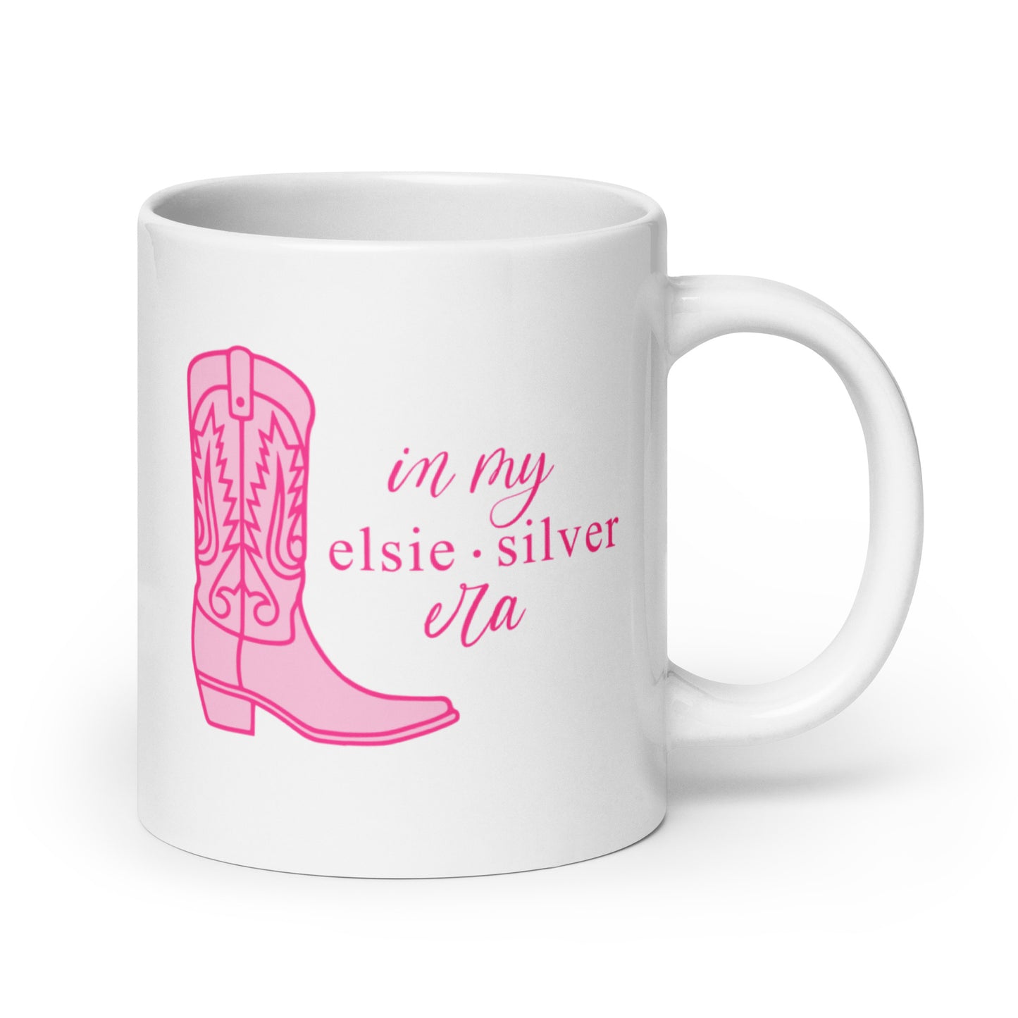 In My Elsie Silver Era White glossy mug